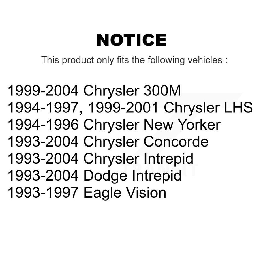 Front Left Lower Suspension Control Arm Ball Joint Assembly TOR-CK7211 For Chrysler Intrepid Dodge