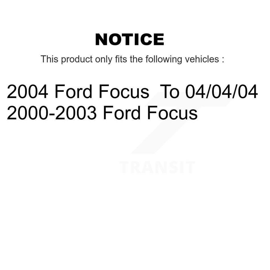 Front Right Lower Suspension Control Arm Ball Joint Assembly TOR-CK80405 For Ford Focus