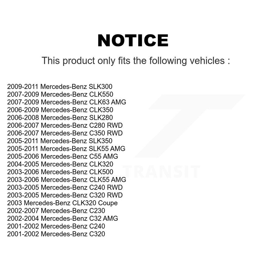 Front Right Lower Rearward Suspension Control Arm Ball Joint Assembly TOR-CK80534 For Mercedes-Benz