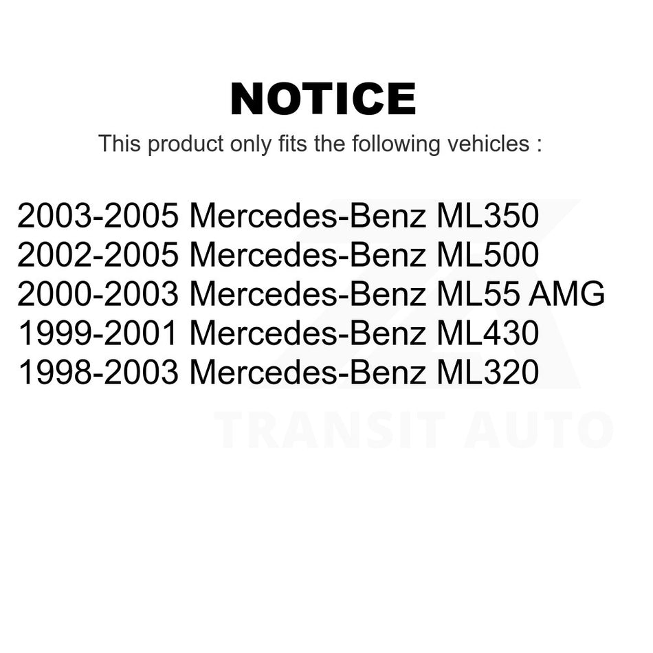 Front Right Upper Suspension Control Arm Ball Joint Assembly TOR-CK80547 For Mercedes-Benz ML320 ML350 ML430 ML500 ML55 AMG