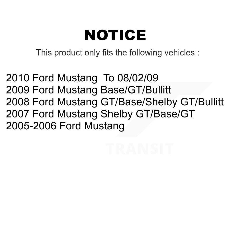 Front Right Lower Suspension Control Arm Ball Joint Assembly TOR-CK80726 For Ford Mustang