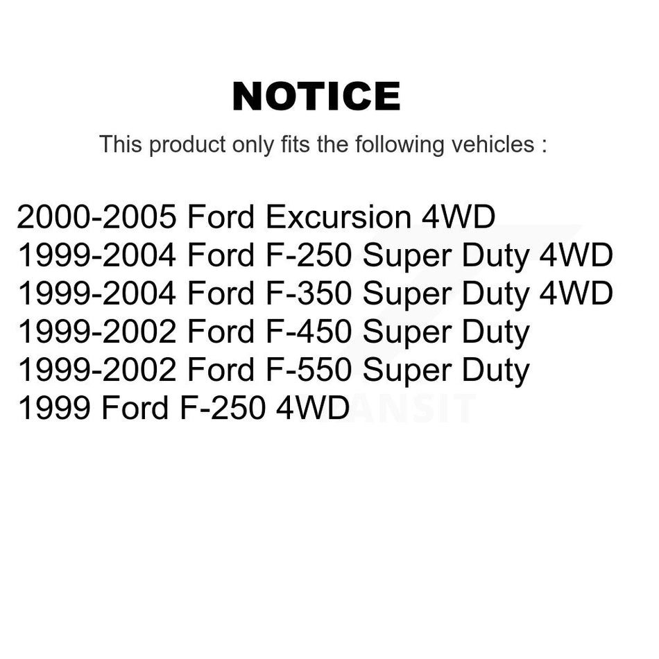 Right Inner At Connecting Tie Rod Steering End TOR-DS1438 For Ford F-350 Super Duty F-250