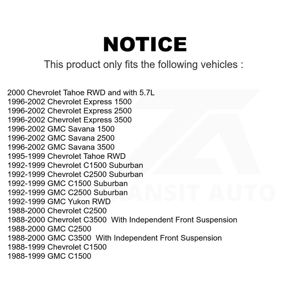 Front Inner Steering Tie Rod End TOR-ES2837RL For Chevrolet C1500 GMC Tahoe C2500 C3500 Express 3500 Suburban Yukon 1500 2500 Savana