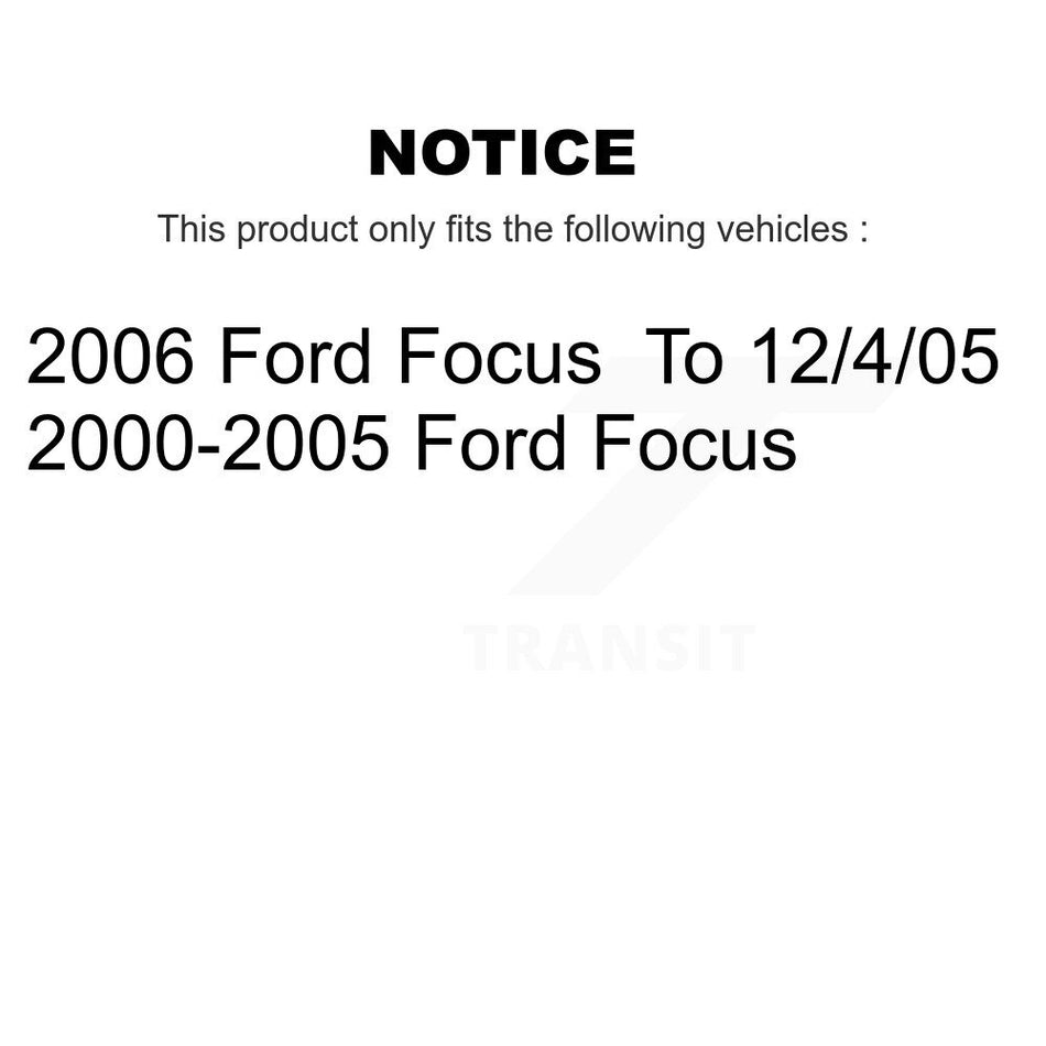 Front Left Outer Steering Tie Rod End TOR-ES3588 For Ford Focus