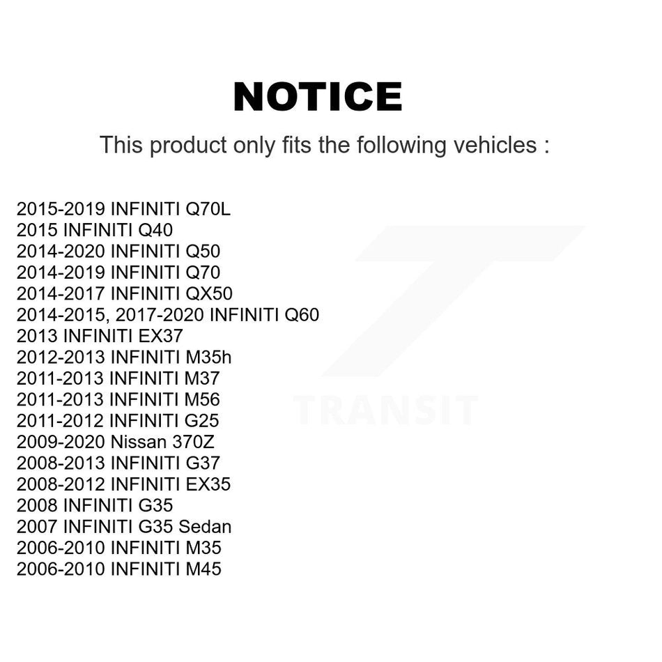 Front Left Outer Steering Tie Rod End TOR-ES800338 For INFINITI Q50 G37 QX50 EX35 Nissan 370Z G35