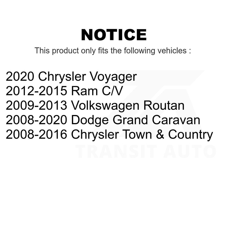 Outer Steering Tie Rod End TOR-ES800403 For Dodge Grand Caravan Chrysler Town & Country Volkswagen Routan Ram C/V Voyager