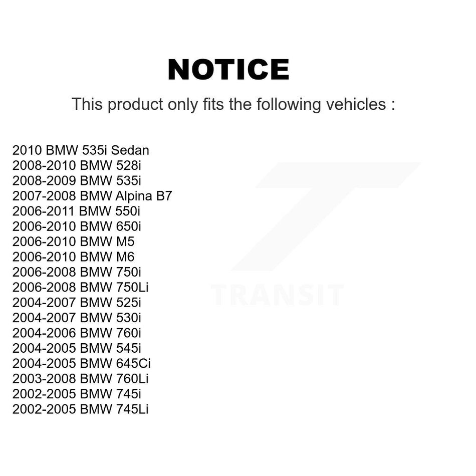 Front Outer Steering Tie Rod End TOR-ES800478 For BMW 530i 650i 525i 645Ci 550i 528i 750i M5 M6 545i