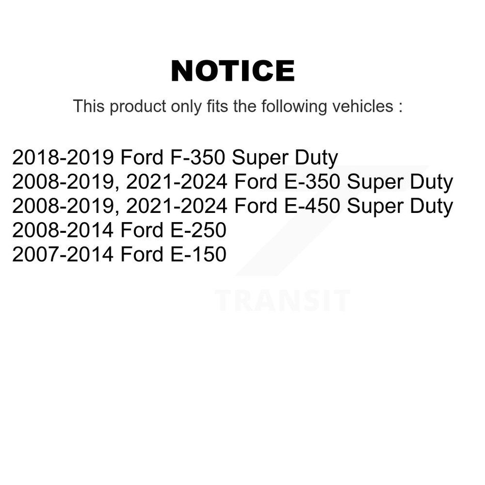 Front Left Inner Steering Tie Rod End TOR-ES800481 For Ford E-350 Super Duty F-350 E-250 E-450 E-150