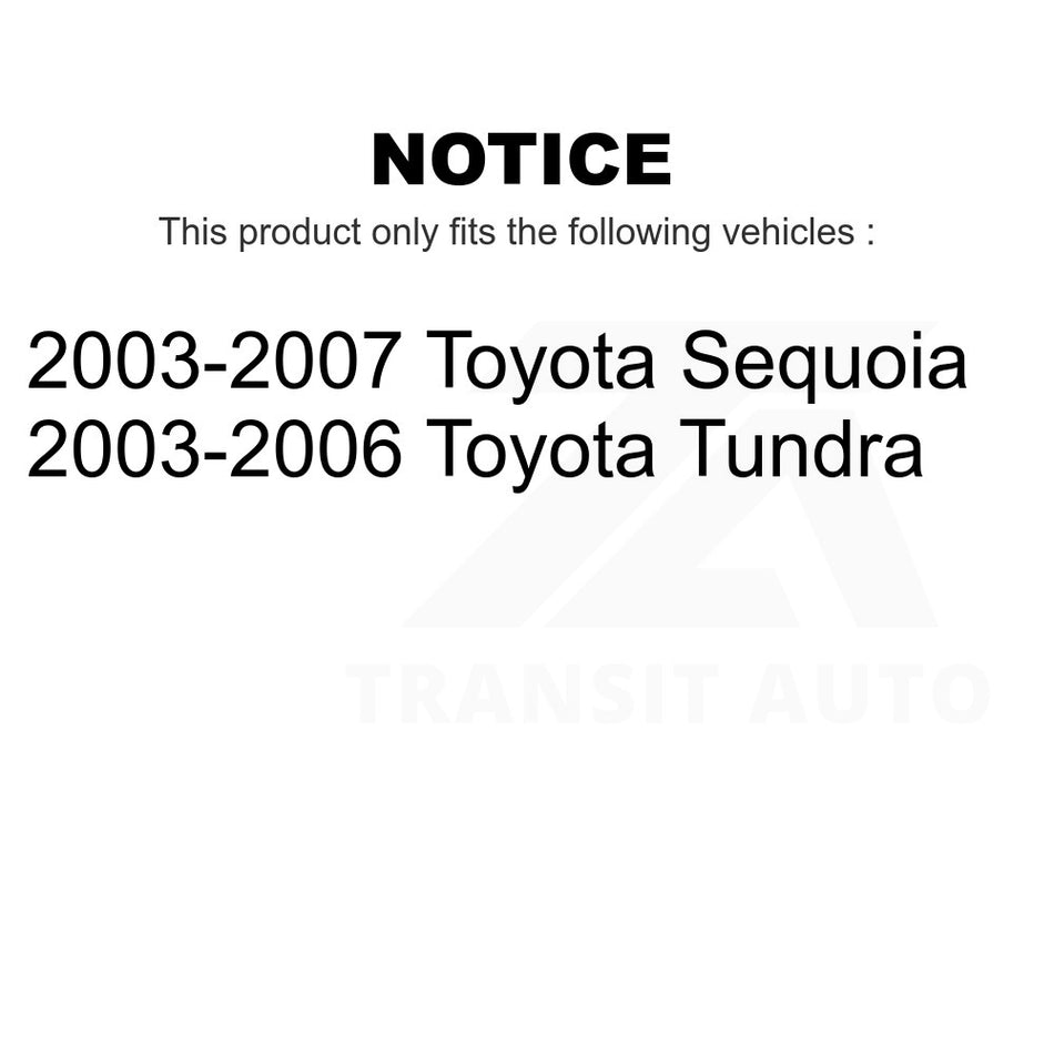 Front Right Outer Steering Tie Rod End TOR-ES80381 For Toyota Tundra Sequoia