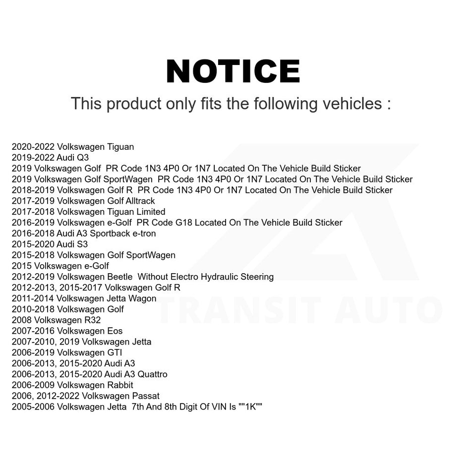 Left Outer Steering Tie Rod End TOR-ES80666 For Volkswagen Jetta Passat GTI Audi Beetle Golf A3 Eos Rabbit SportWagen Quattro Alltrack R e-Golf S3 Q3 Sportback e-tron Tiguan Limited R32