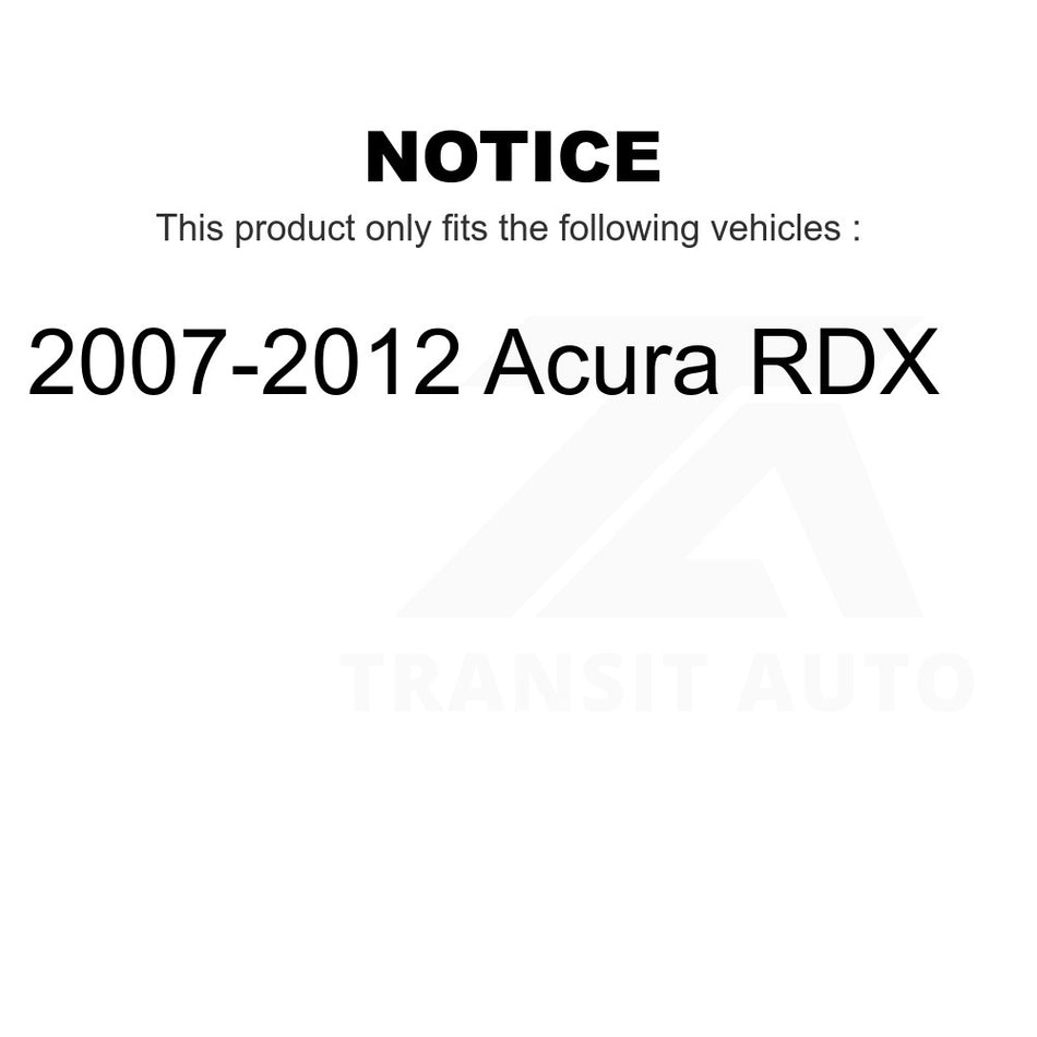 Front Inner Steering Tie Rod End TOR-EV800555 For 2007-2012 Acura RDX