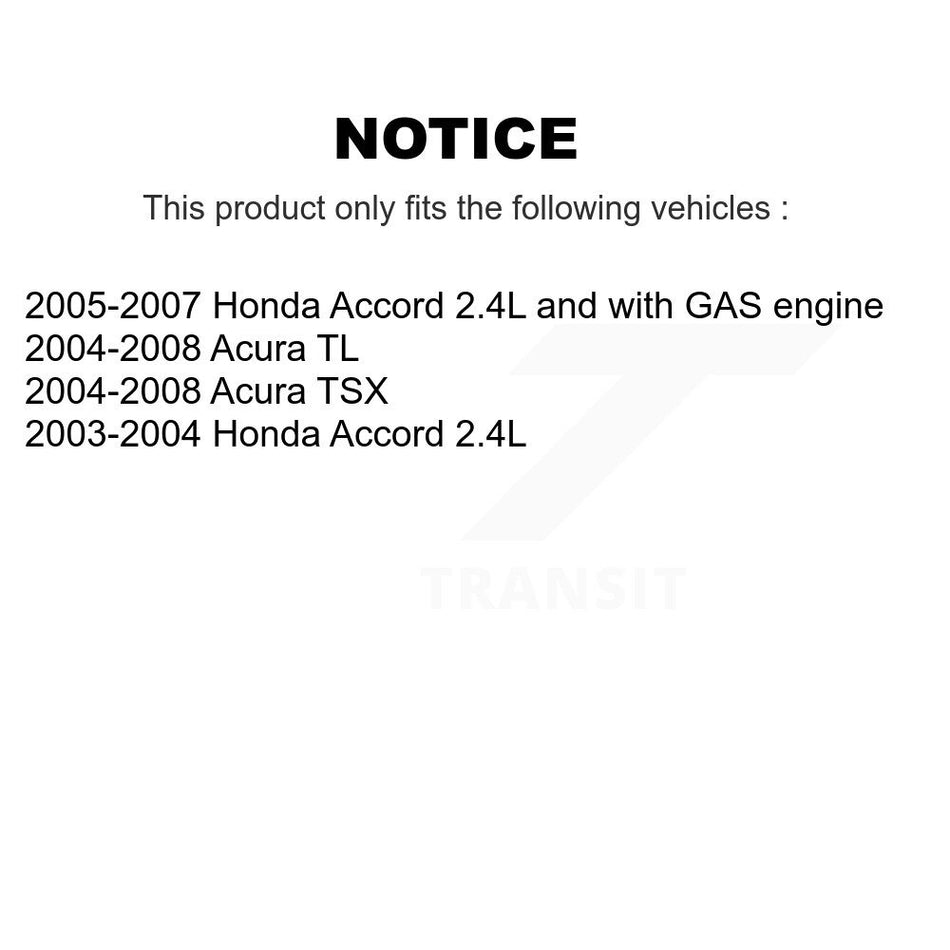 Front Inner Steering Tie Rod End TOR-EV80210 For Honda Accord Acura TL TSX