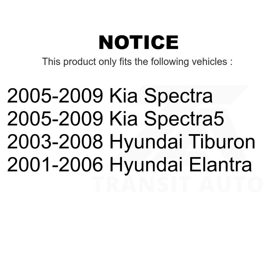 Front Inner Steering Tie Rod End TOR-EV80310 For Hyundai Elantra Kia Spectra Tiburon Spectra5