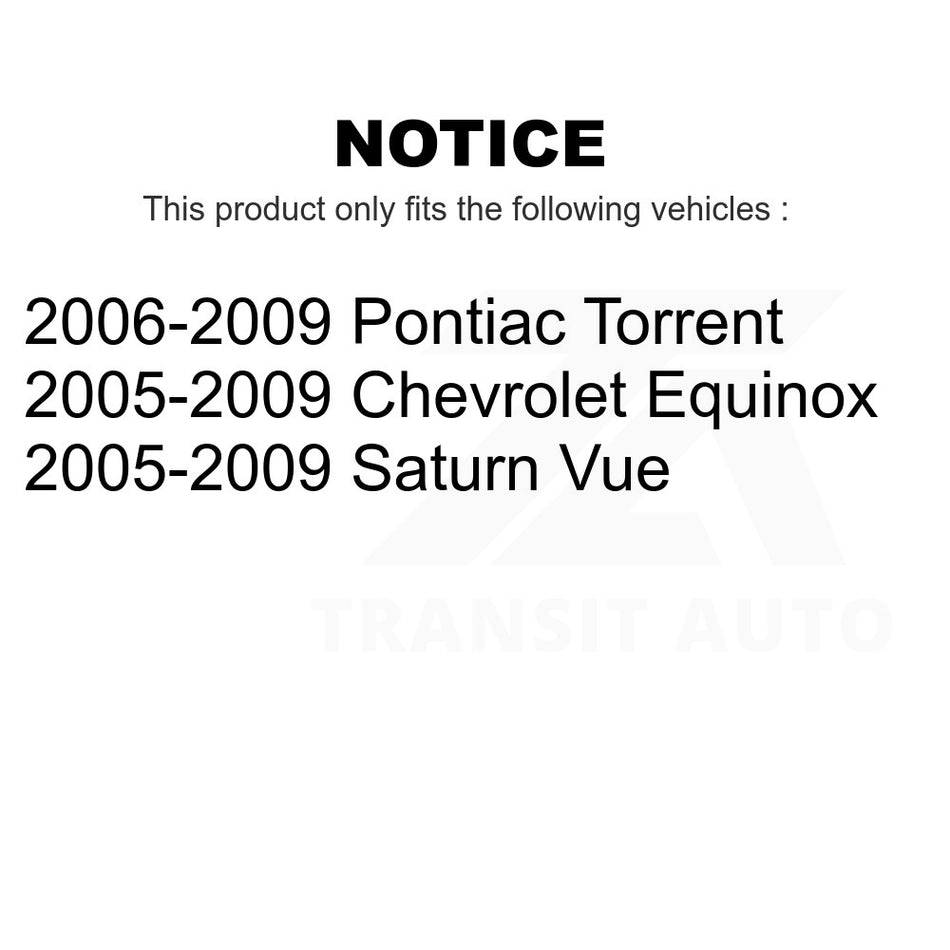 Rear Suspension Trailing Arm Bushing TOR-K201302 For Chevrolet Equinox Saturn Vue Pontiac Torrent