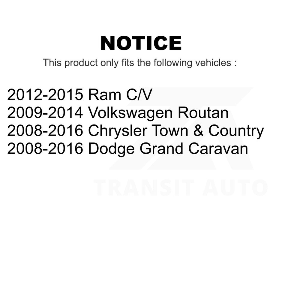 Front Lower Suspension Ball Joint TOR-K500082 For Dodge Grand Caravan Chrysler Town & Country Volkswagen Routan Ram C/V