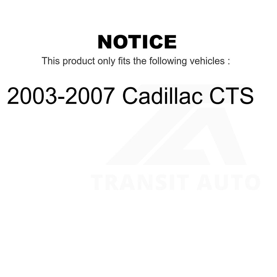 Front Upper Suspension Ball Joint TOR-K500119 For 2003-2007 Cadillac CTS