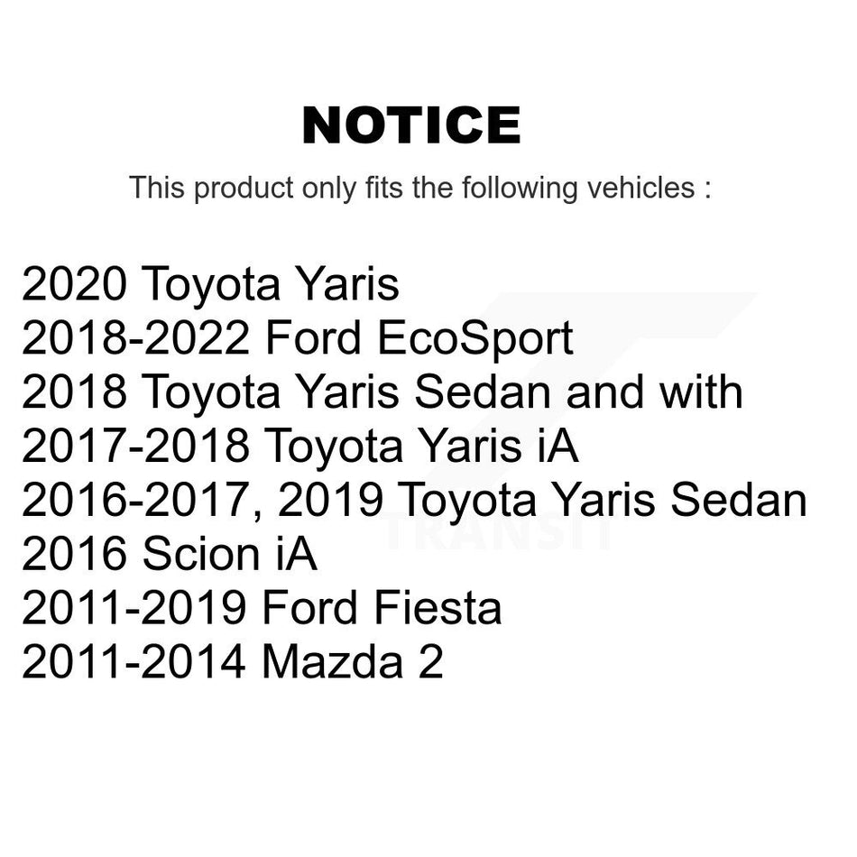 Front Lower Suspension Ball Joint TOR-K500255 For Ford Fiesta Toyota Yaris EcoSport Mazda 2 iA Scion