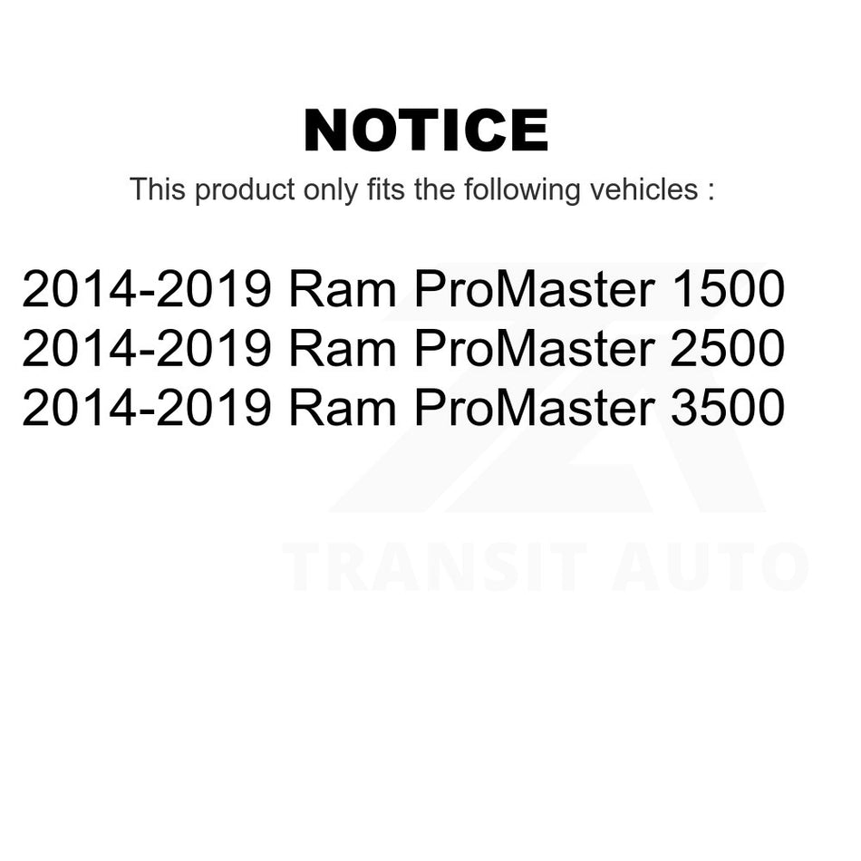 Front Lower Suspension Ball Joint TOR-K500310 For 2014-2019 Ram ProMaster 1500 2500 3500