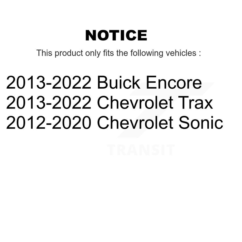 Front Lower Suspension Ball Joint TOR-K500317 For Chevrolet Buick Encore Trax Sonic