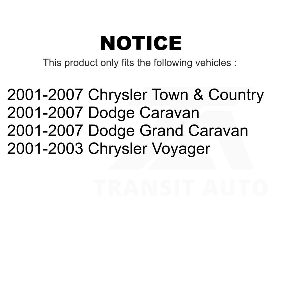 Front Lower Suspension Ball Joint TOR-K7399 For Dodge Chrysler Grand Caravan Town & Country Voyager