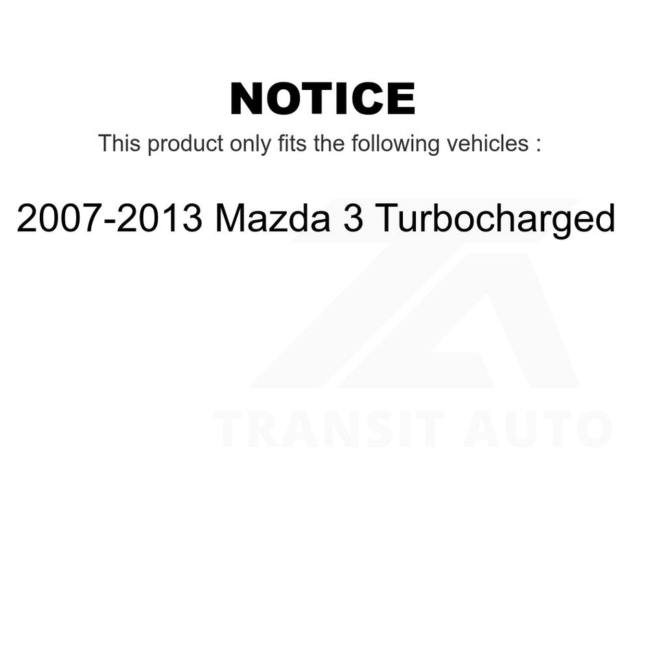 Rear Suspension Stabilizer Bar Link Kit TOR-K750069 For 2007-2013 Mazda 3 Turbocharged