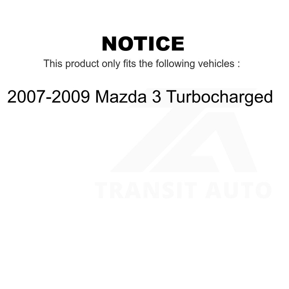 Front Suspension Stabilizer Bar Link Kit TOR-K750073 For 2007-2009 Mazda 3 Turbocharged