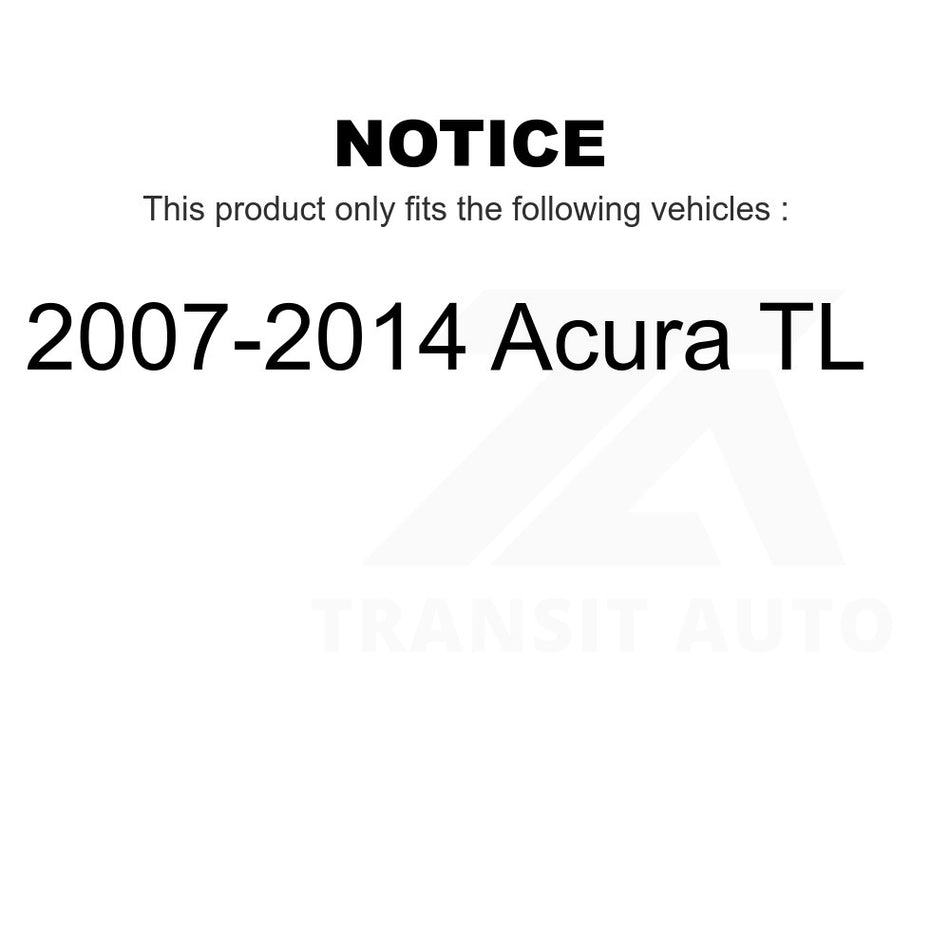 Front Right Suspension Stabilizer Bar Link Kit TOR-K750092 For 2007-2014 Acura TL