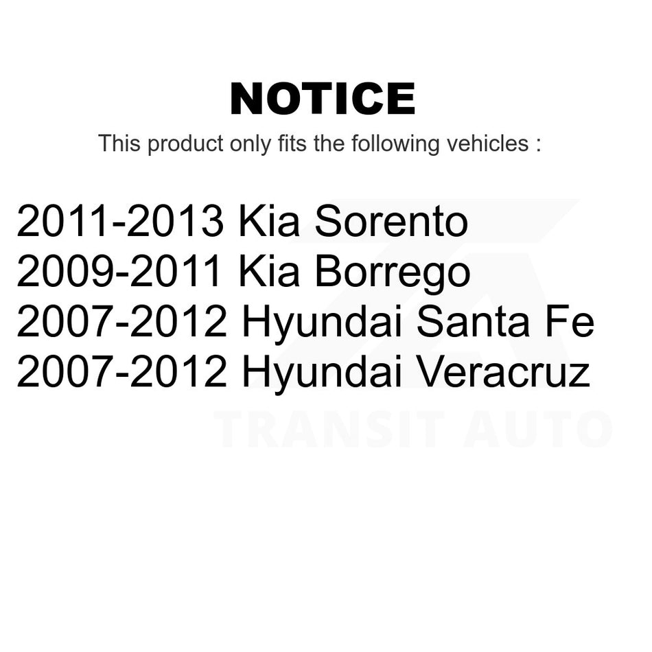 Rear Suspension Stabilizer Bar Link Kit TOR-K750279 For Hyundai Santa Fe Kia Sorento Veracruz Borrego