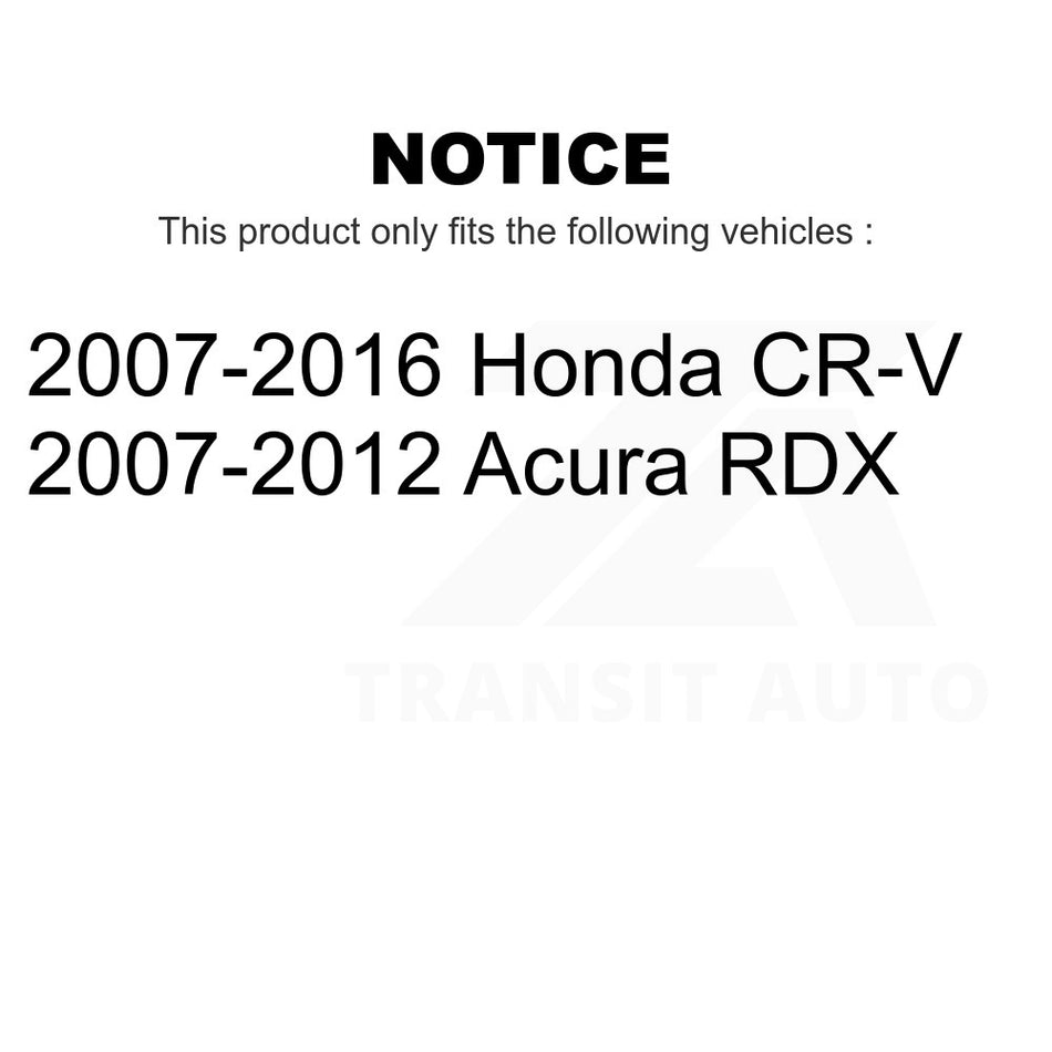 Front Suspension Stabilizer Bar Link Kit TOR-K750297 For Honda CR-V Acura RDX