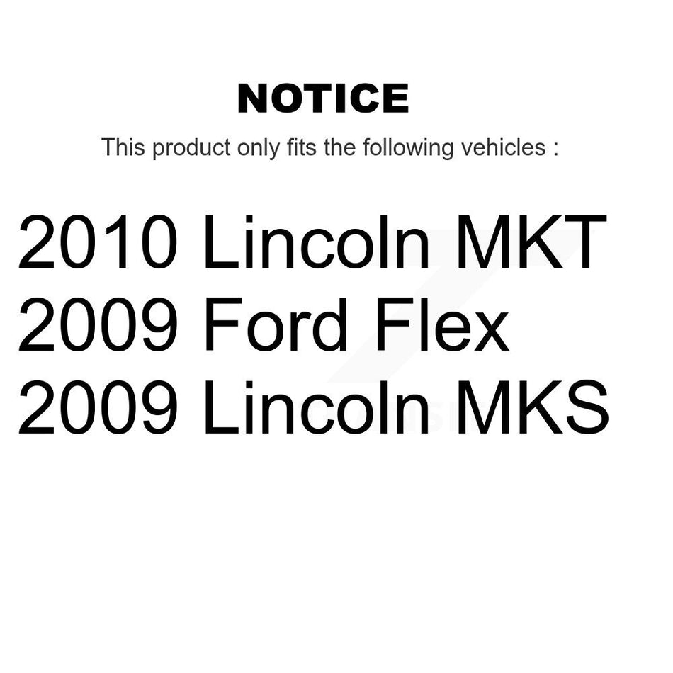 Rear Right Suspension Stabilizer Bar Link Kit TOR-K750370 For Ford Flex Lincoln MKS MKT