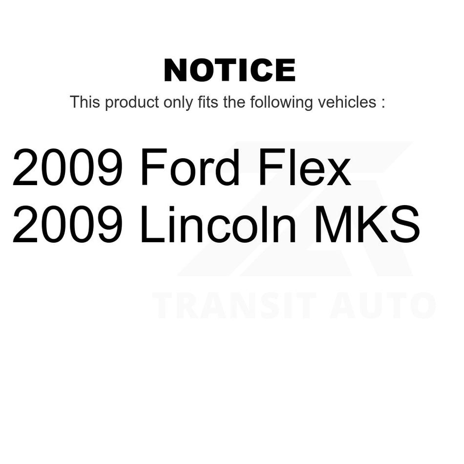 Front Right Suspension Stabilizer Bar Link Kit TOR-K750377 For 2009 Ford Flex Lincoln MKS