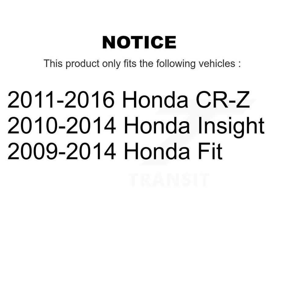 Front Suspension Stabilizer Bar Link Kit TOR-K750381 For Honda Fit Insight CR-Z