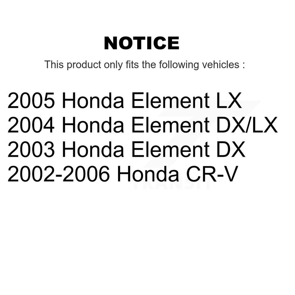 Front Lower Suspension Ball Joint TOR-K80223 For Honda CR-V Element