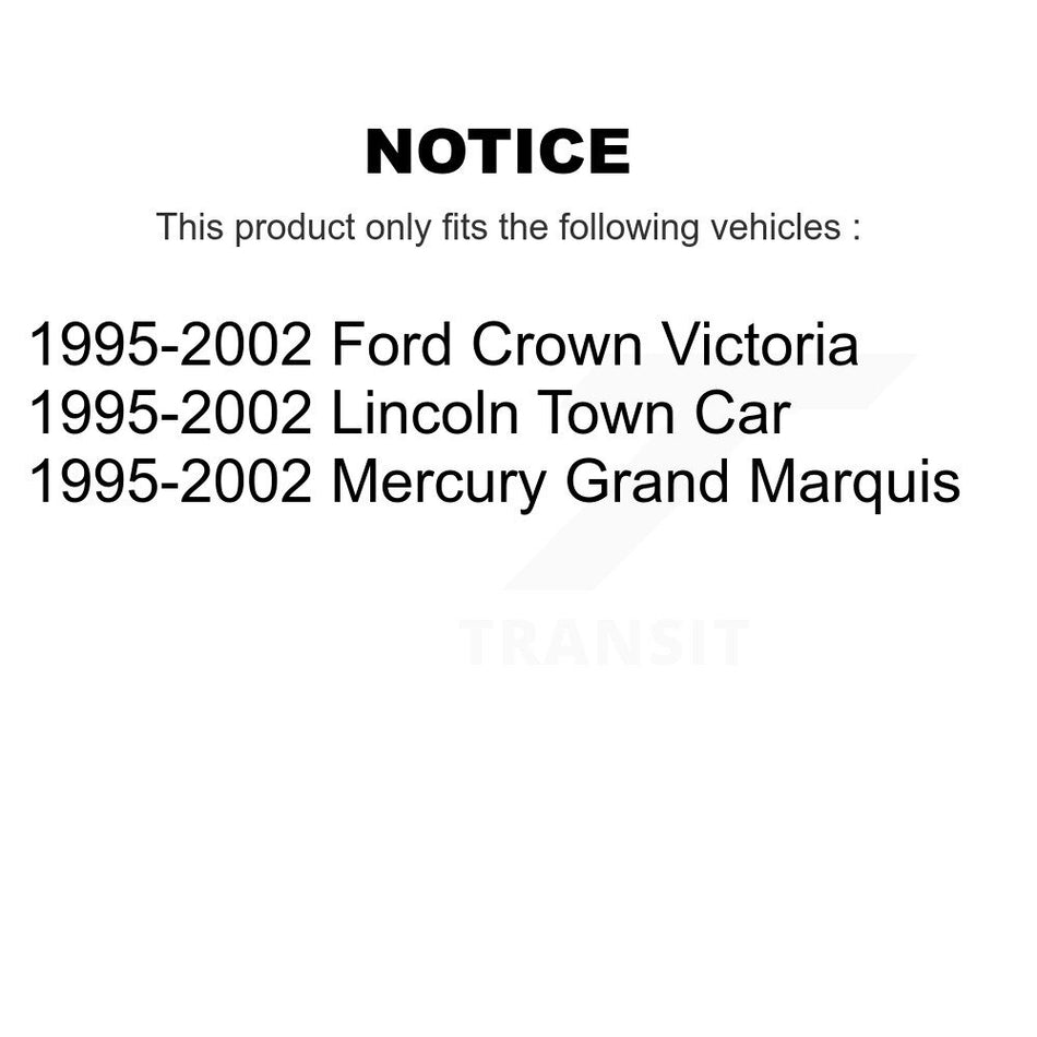 Front Upper Suspension Ball Joint TOR-K8678 For Mercury Grand Marquis Lincoln Town Car Ford Crown