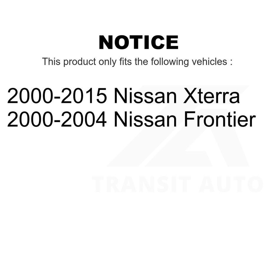 Rear Suspension Stabilizer Bar Link Kit TOR-K90664 For Nissan Xterra Frontier