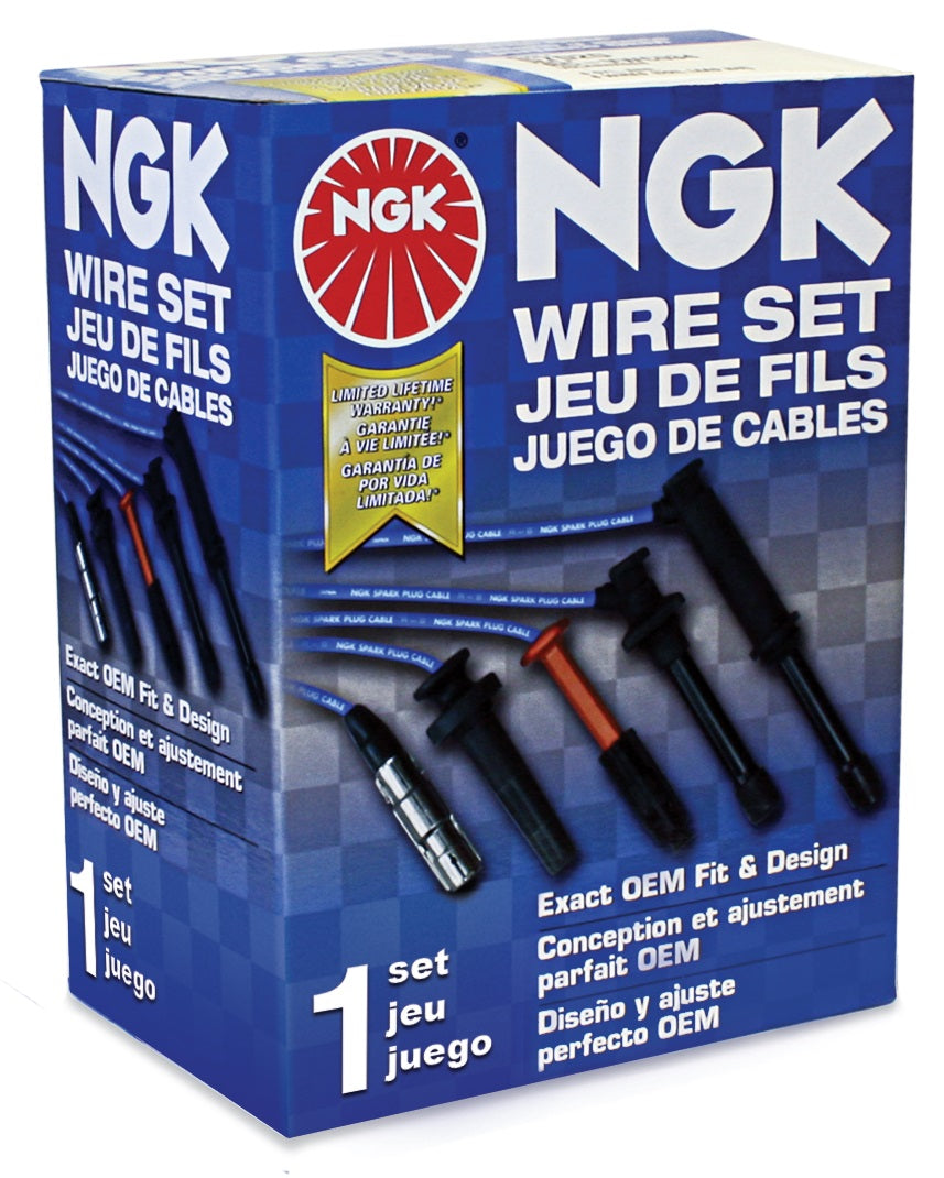 NGK Spark Plug Wire Set - RC-EUC004