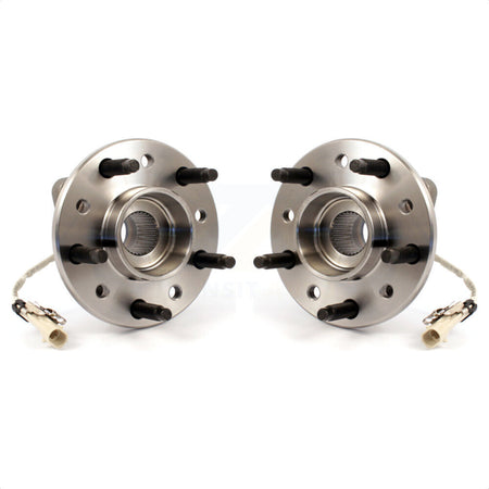 Front Wheel Bearing And Hub Assembly Pair For Chevrolet Pontiac Grand Am Malibu Oldsmobile Alero Classic Cutlass K70-100259 by Kugel