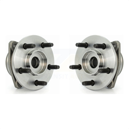 Front Wheel Bearing And Hub Assembly Pair For 2002-2005 Jeep Liberty Non-ABS K70-100270 by Kugel