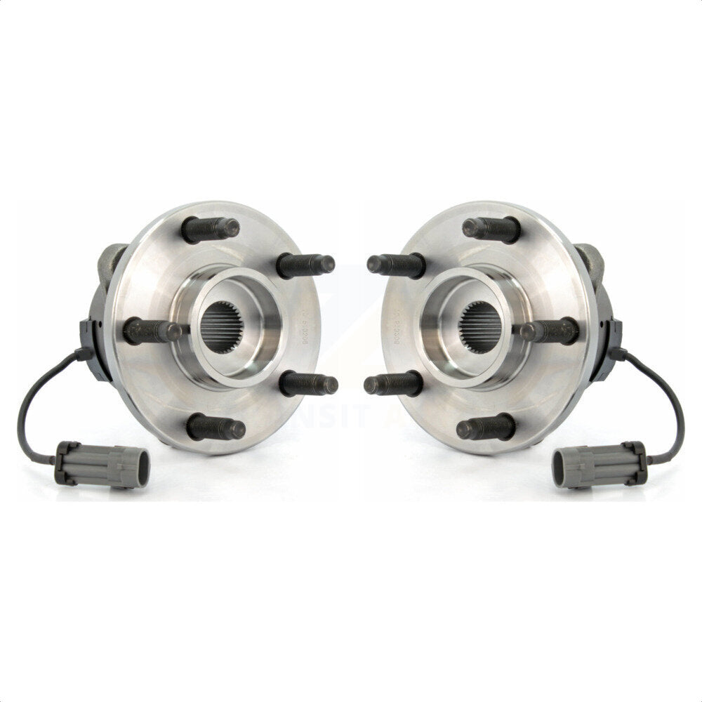 Front Wheel Bearing And Hub Assembly Pair For Chevrolet Cobalt HHR Saturn Ion Pontiac G5 Pursuit K70-100284 by Kugel