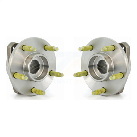 Front Wheel Bearing And Hub Assembly Pair For Chevrolet Malibu Pontiac G6 Non-ABS K70-100290 by Kugel