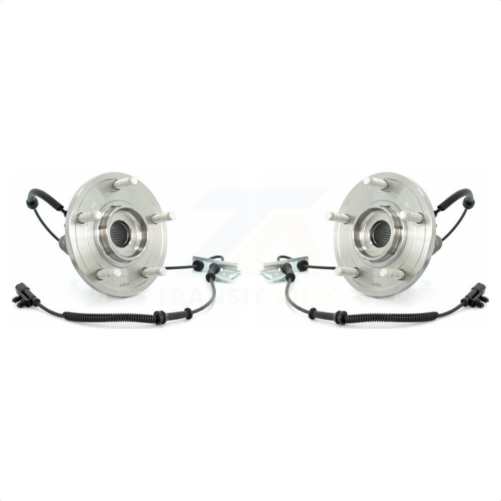 Front Wheel Bearing And Hub Assembly Pair For Chrysler Town & Country Dodge Grand Caravan Volkswagen Routan K70-100327 by Kugel