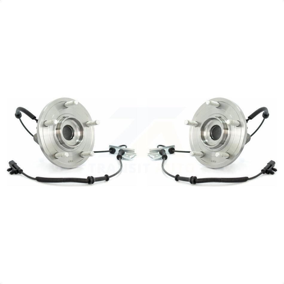 Front Wheel Bearing And Hub Assembly Pair For Chrysler Town & Country Dodge Grand Caravan Volkswagen Routan K70-100327 by Kugel