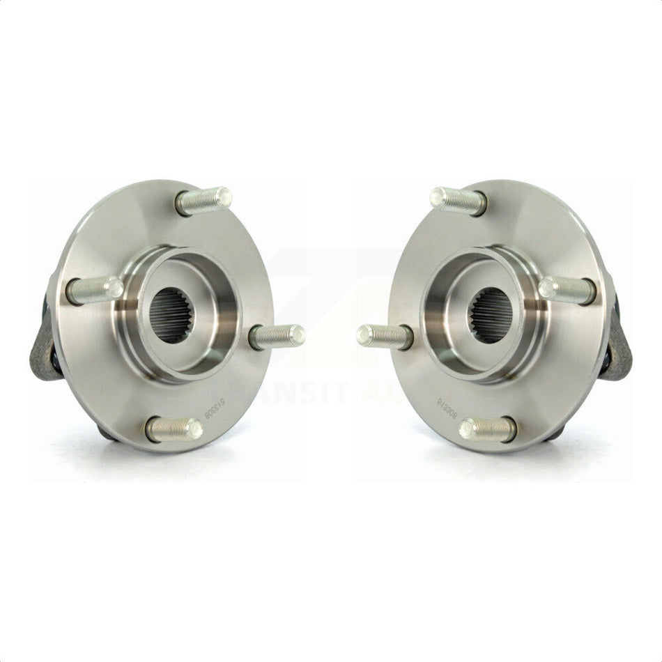 Front Wheel Bearing And Hub Assembly Pair For 2007-2011 Nissan Versa Non-ABS K70-100348 by Kugel