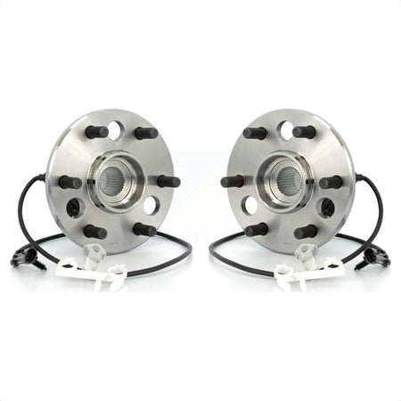 Front Wheel Bearing And Hub Assembly Pair For Chevrolet K1500 GMC Tahoe Suburban Yukon K2500 Cadillac Escalade K70-100382 by Kugel