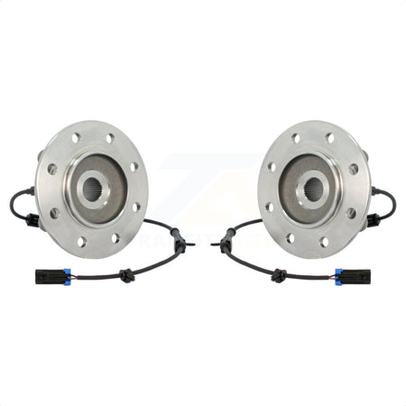 Front Wheel Bearing And Hub Assembly Pair For Chevrolet K1500 K2500 GMC K3500 Suburban K70-100392 by Kugel