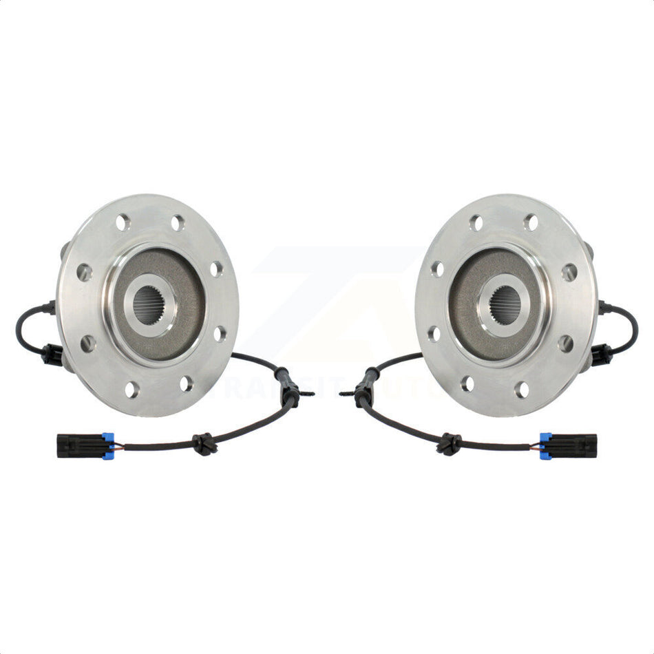 Front Wheel Bearing And Hub Assembly Pair For Chevrolet K1500 K2500 GMC K3500 Suburban K70-100392 by Kugel