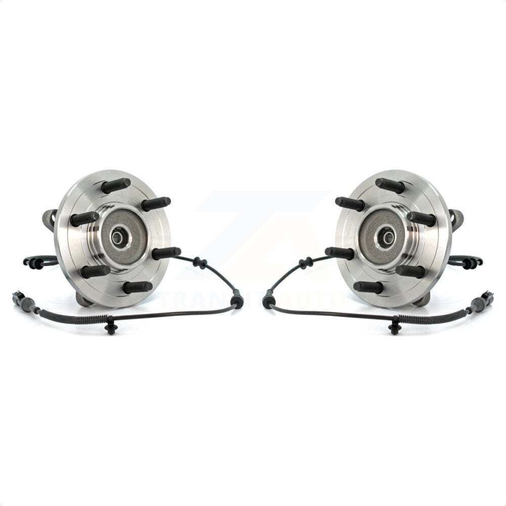 Front Wheel Bearing And Hub Assembly Pair For Ford F-150 Heritage 4WD K70-100396 by Kugel