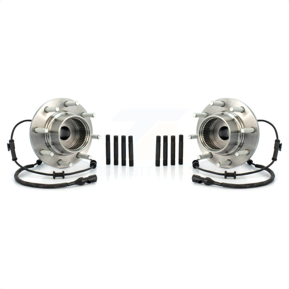 Front Wheel Bearing And Hub Assembly Pair For Ford F-250 Super Duty F-350 Excursion K70-100401 by Kugel