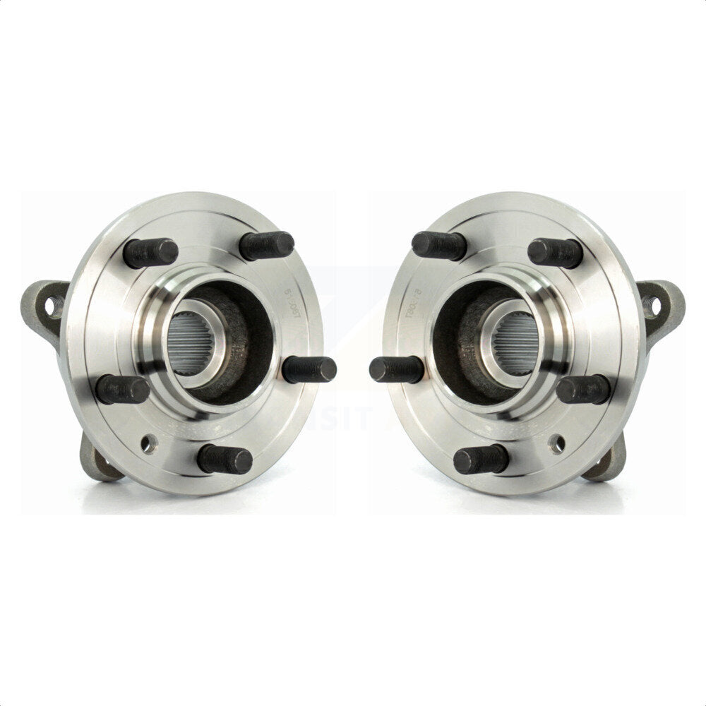 Front Wheel Bearing And Hub Assembly Pair For Land Rover Range Sport LR3 LR4 K70-100411 by Kugel