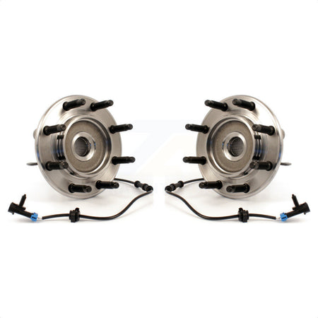 Front Wheel Bearing And Hub Assembly Pair For Chevrolet Silverado 2500 HD GMC Sierra 3500 Suburban Hummer H2 Yukon XL K70-100430 by Kugel